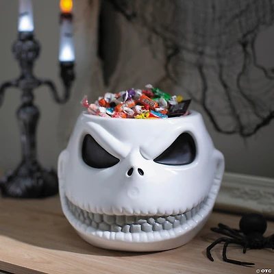 6 3/4" The Nightmare Before Christmas™ Jack Skellington Candy Bowl Halloween Decoration
