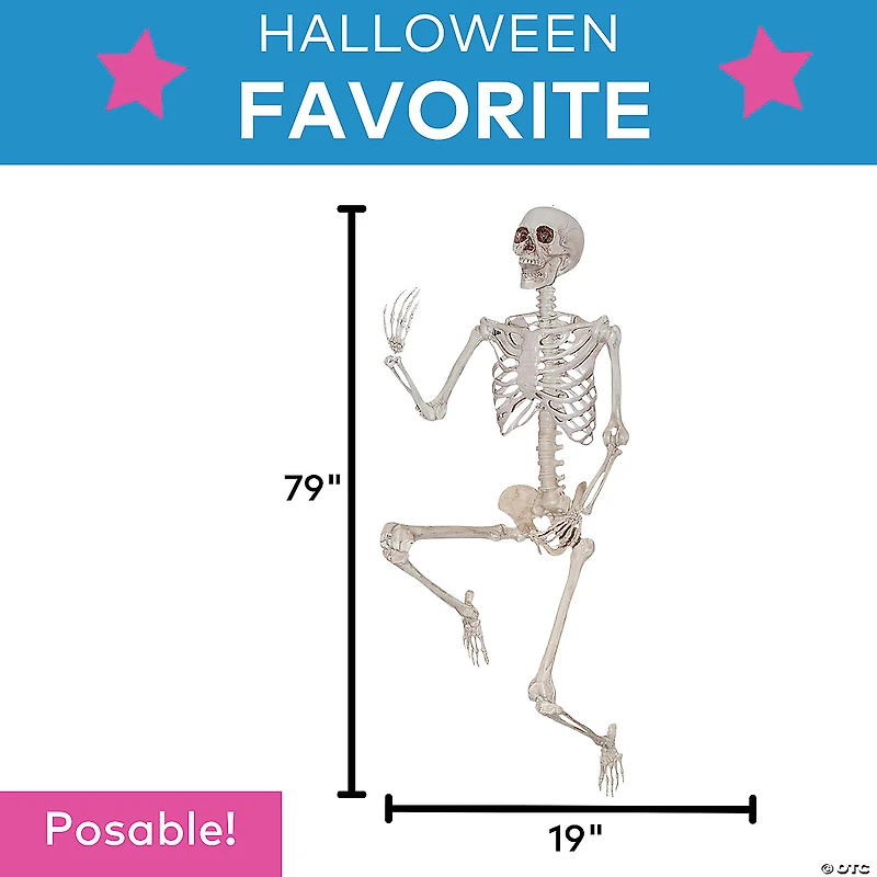 6.5 Ft. Skeleton Titan Halloween Decoration