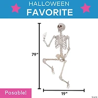 6.5 Ft. Skeleton Titan Halloween Decoration