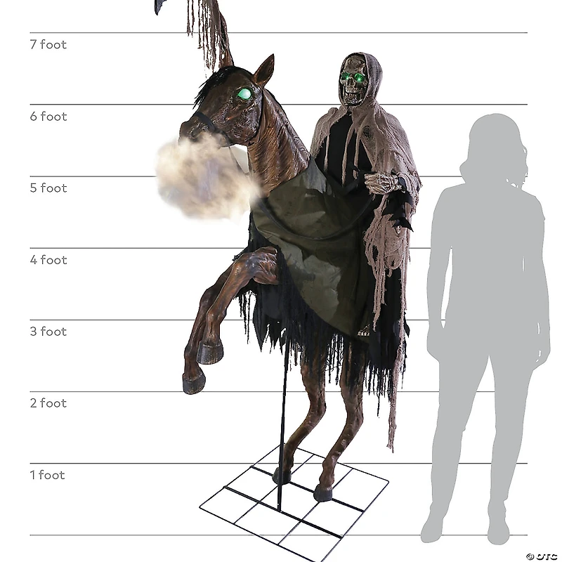 6.5' Reaper's Ride Animated Prop