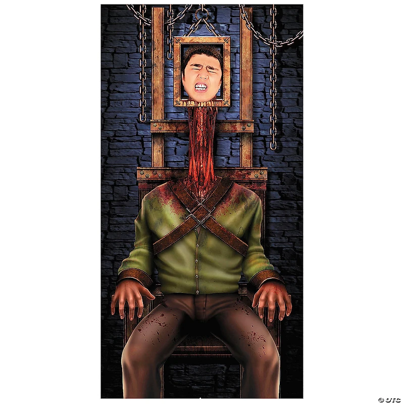 6 Ft. 1" Head Ripper Photo Prop Cardboard Cutout Stand-Up Halloween Decoration