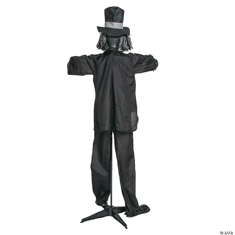 6 Ft. 2 3/4" Animated Standing Pop-Up Jaw Groom Halloween Decoration