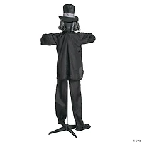 6 Ft. 2 3/4" Animated Standing Pop-Up Jaw Groom Halloween Decoration