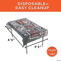 6 Ft. 6 3/4" Bloody Body Parts Tablecloth Halloween Decoration