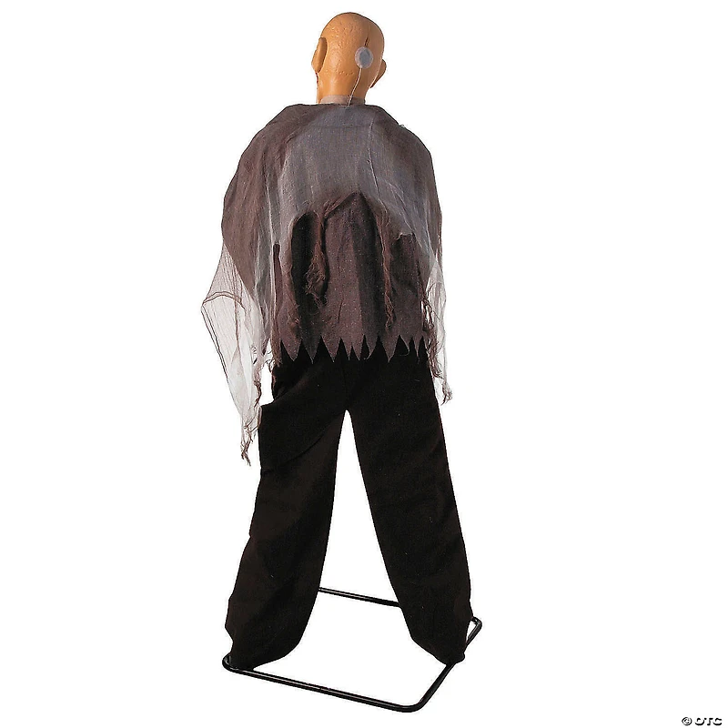 6 Ft. Animated Standing Zombie Halloween Decoration
