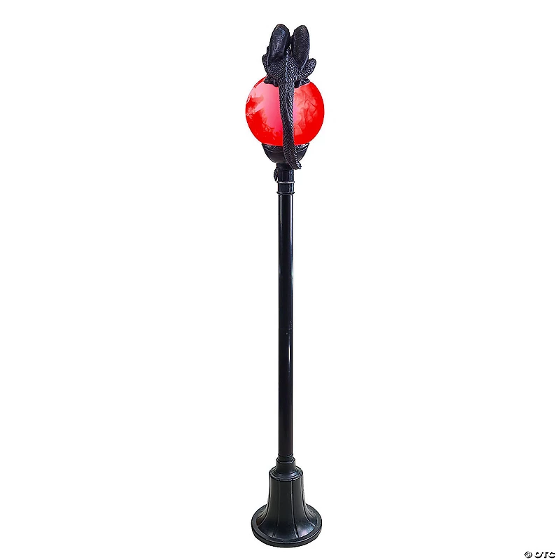 6 Ft. Light-Up Flaming Dragon Lamp Post™ with Sound Halloween Decoration