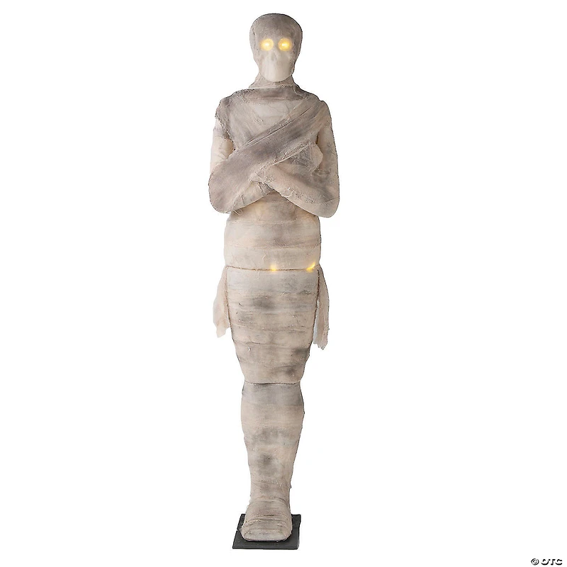 6 Ft. Light-Up Standing Mummy Halloween Decoration