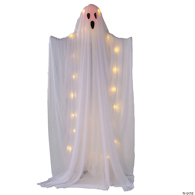 6 Ft. Rising White Ghost Halloween Decoration