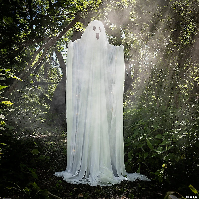 6 Ft. Rising White Ghost Halloween Decoration