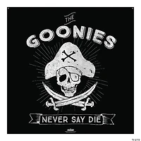 6 ft. The Goonies™ Skull & Crossed Swords Jolly Roger Backdrop