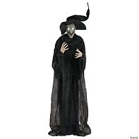 6' Light-Up Standing Witch Halloween Decoration