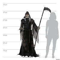 6' Lunging Reaper Animated Prop