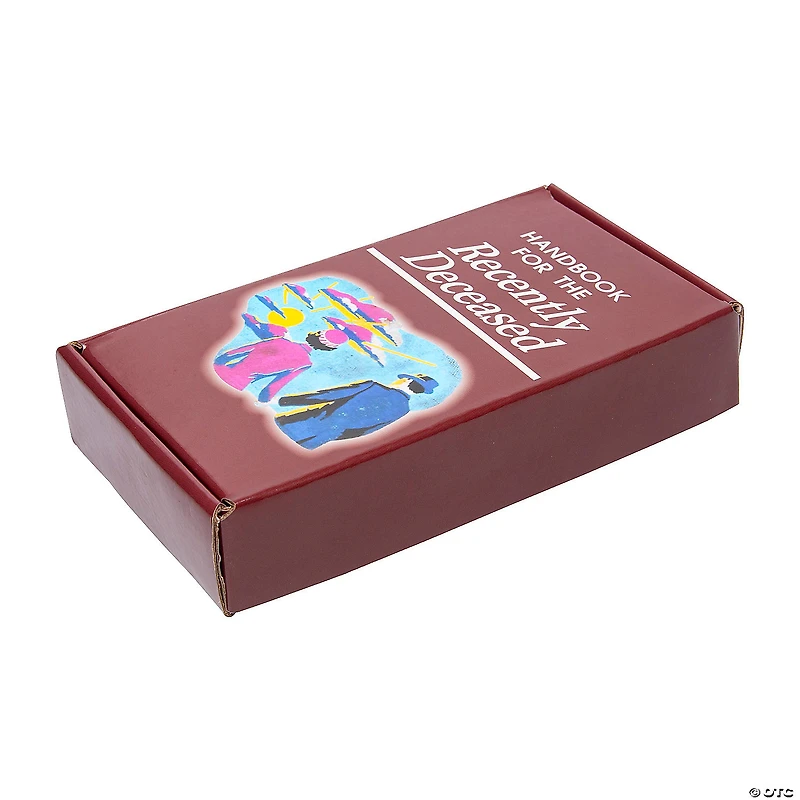 6" x 3" Beetlejuice™ Roach in a Handbook Box Cardboard Invitations - 12 Pc.