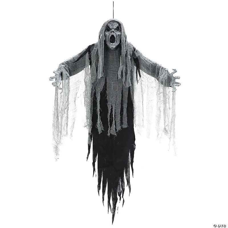 60" x 52" Ghostly Howling Phantom Hanging Halloween Decoration