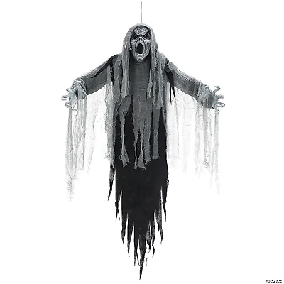 60" x 52" Ghostly Howling Phantom Hanging Halloween Decoration