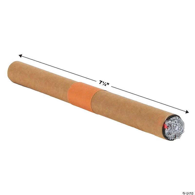 7-1/4" Red LED Light-Up Cigar Costume Accessory