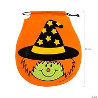 7 1/4" x 8 1/2" Halloween Drawstring Goody Bags - 72 Pc.