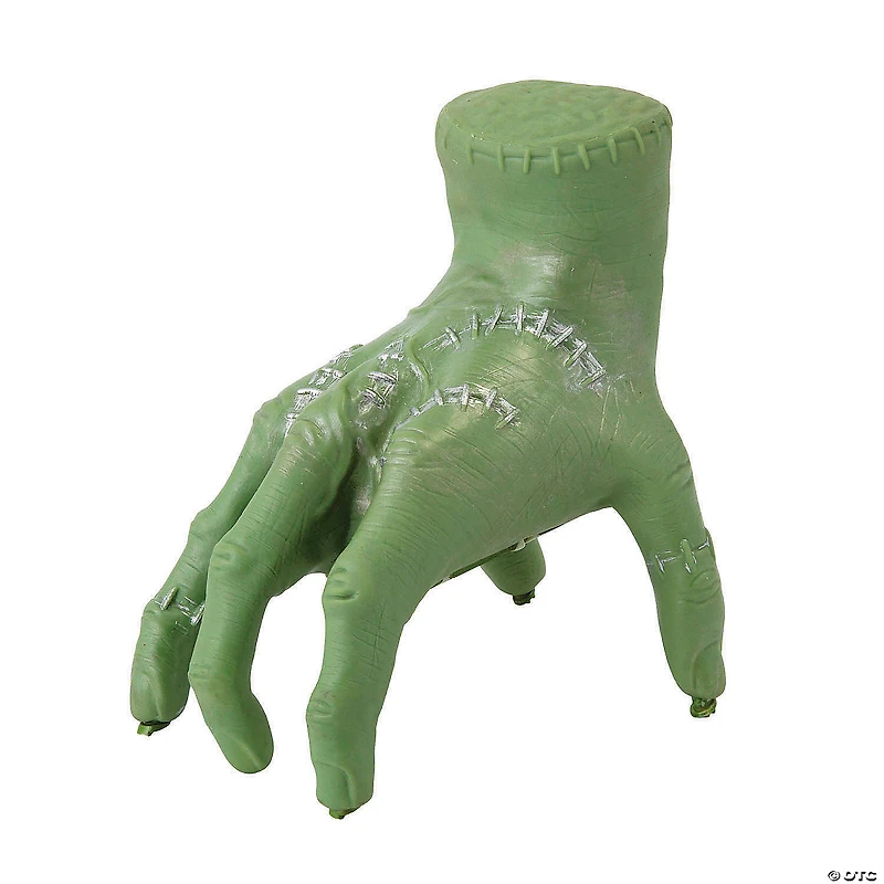 7" Animated Green Crawling Severed Hand Halloween Decoration