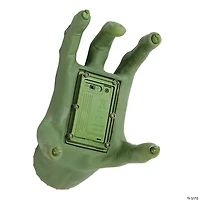 7" Animated Green Crawling Severed Hand Halloween Decoration