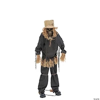 7 Ft. 6" Light-Up Lifting Skeleton Scarecrow Halloween Decoration