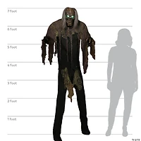 7 Ft. Animated Light-Up Cellar Dwellar Halloween Decoration