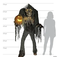 7 Ft. Animated Prowling Jack Halloween Decoration