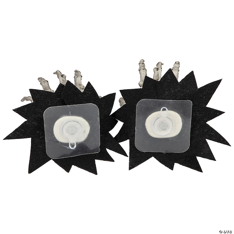 7" Skeleton Hands Halloween Window Decoration