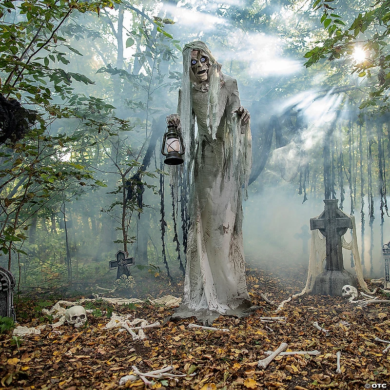 7' Wailing Phantom Animated Halloween Decoration