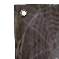 70.75" Spooky Blue Skull Graveyard Halloween Door Decoration