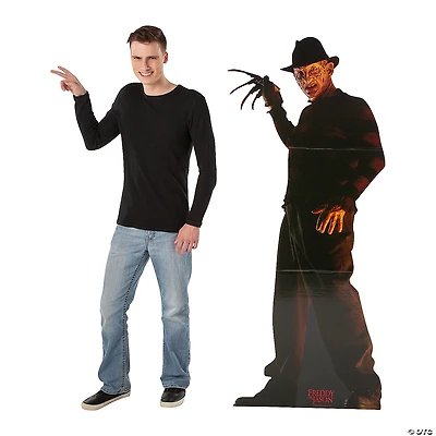 71 1/2" A Nightmare on Elm Street™ Freddy Krueger™ Life-Size Cardboard Cutout Stand-Up