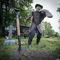 72" Grave Robber Animated Halloween Prop