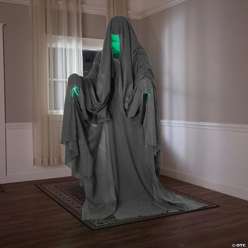72" Hooded Phantom Animated Prop