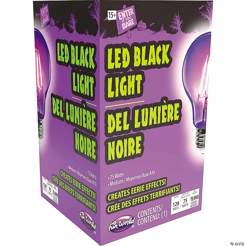 75 Watts LED Black Light Bulb