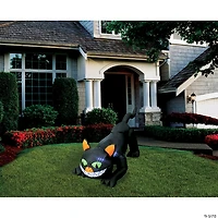 78" Blow Up Inflatable Black Cat Outdoor Halloween Yard Decoration