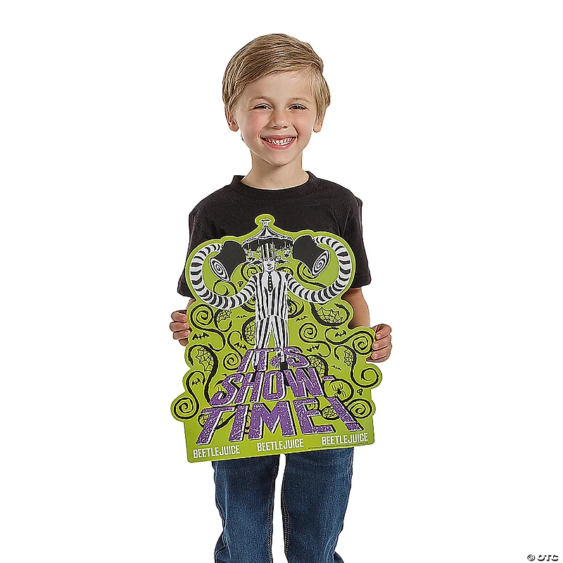 8 3/4" – 16 1/2" Beetlejuice™ Characters & Quotes Cardstock Wall Cutouts - 6 Pc.