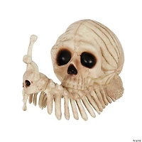 8 3/4" x 3 3/4" Snail Skeleton Prop Plastic Halloween Decoration