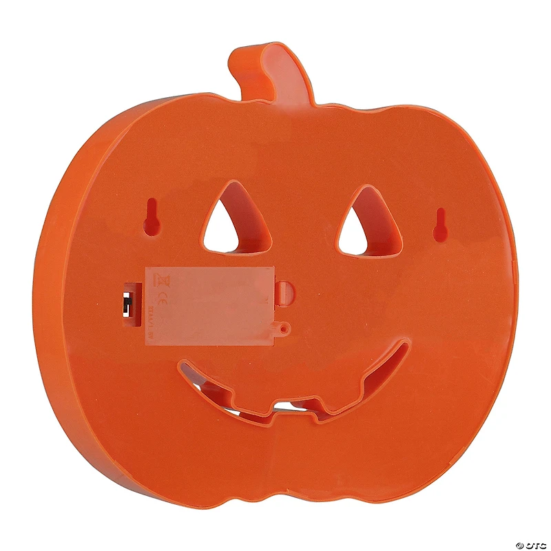 8.5" LED Lighted Orange Jack-O-Lantern Halloween Marquee Sign