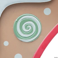 8 Ft. Gingersnap Iron Archway Christmas Decoration