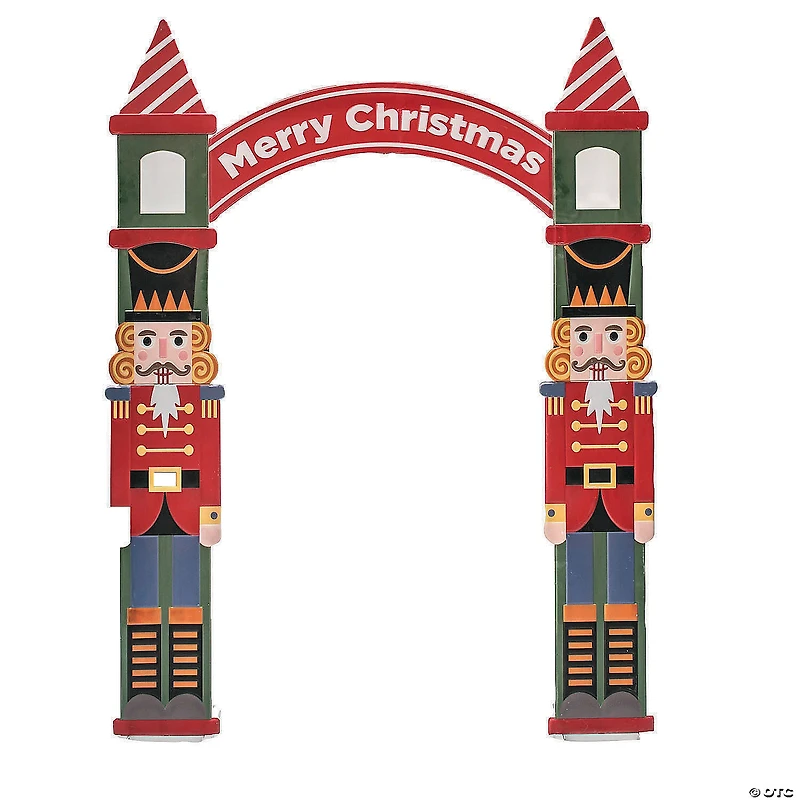 8 Ft. Nutcracker Iron Archway Christmas Decoration