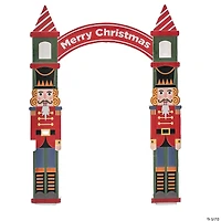 8 Ft. Nutcracker Iron Archway Christmas Decoration