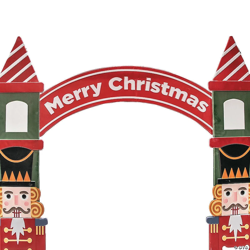 8 Ft. Nutcracker Iron Archway Christmas Decoration