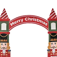 8 Ft. Nutcracker Iron Archway Christmas Decoration