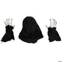 8" LED Lighted Grim Reaper with Sound Outdoor Halloween Decoration