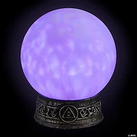 8" LED Lighted Mystical Crystal Ball with Sound Halloween Decoration