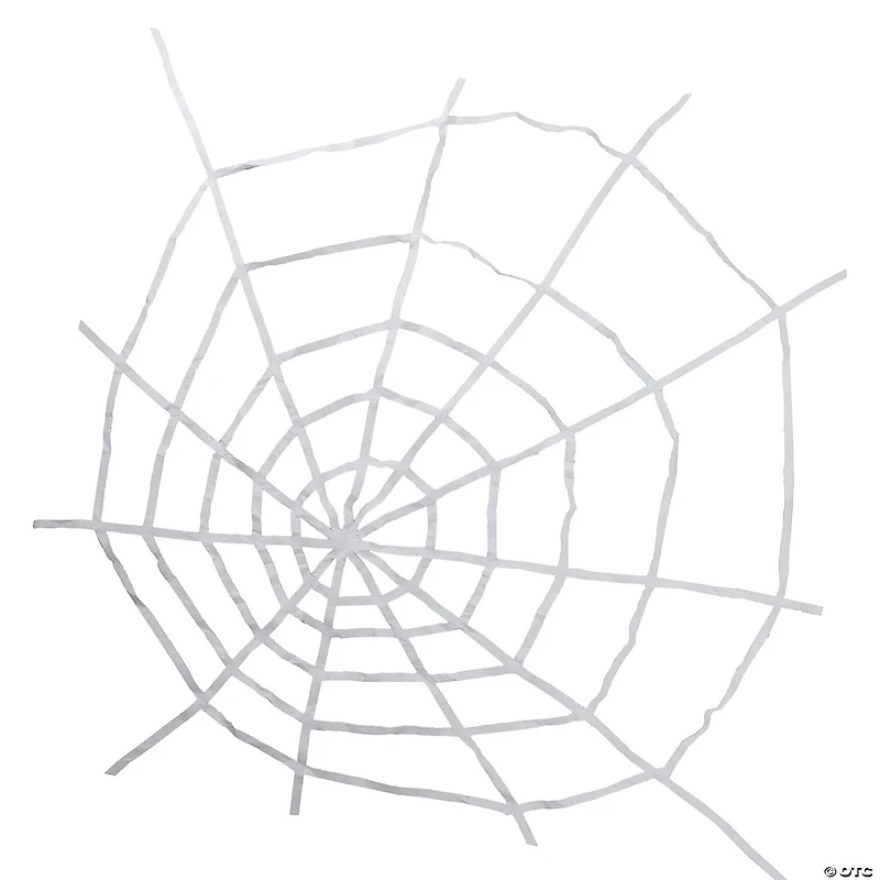 80" Spooky Spider Web Halloween Hanging Decoration