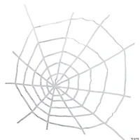 80" Spooky Spider Web Halloween Hanging Decoration