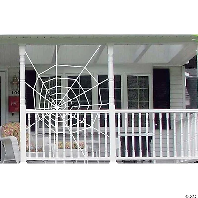 80" Spooky Spider Web Halloween Hanging Decoration