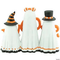 9.25" Spooky Ghost Trio Halloween Decoration