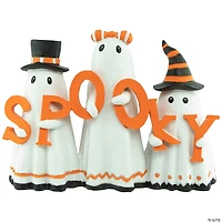 9.25" Spooky Ghost Trio Halloween Decoration