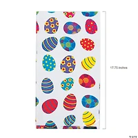9 3/4" x 6 1/4" x 17 3/4" Large Easter Basket Cellophane Bags - 12 Pc.